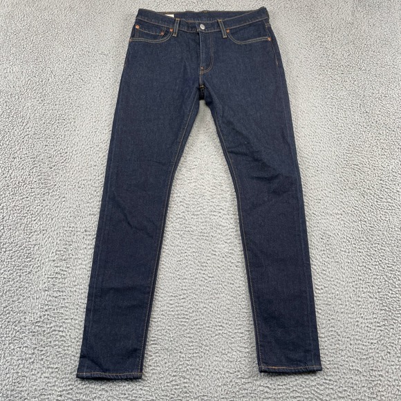 Levi's Other - Levi's Jeans Mens 33x32 Blue Skinny Taper Premium Dark Wash Denim Pants